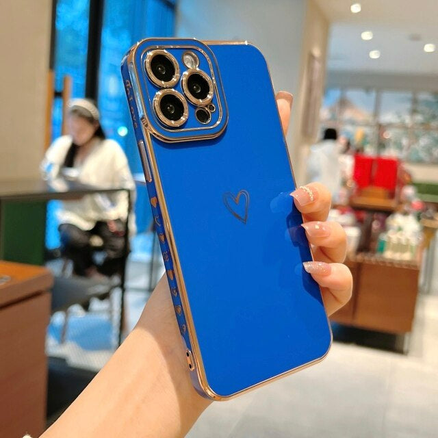 Premium Case für iPhone "Love", Handyhülle Handyhüllen