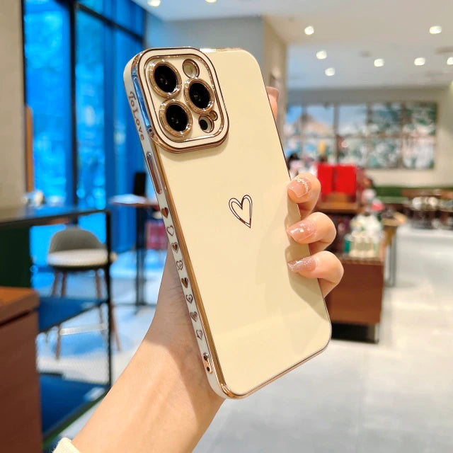 Premium Case für iPhone "Love", Handyhülle Handyhüllen