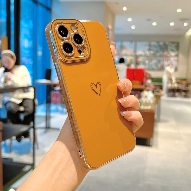 Premium Case für iPhone "Love", Handyhülle Handyhüllen