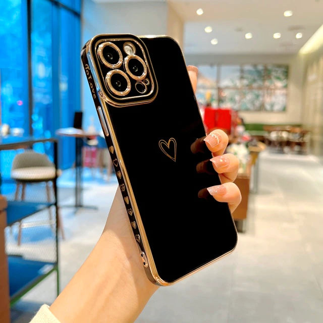 Premium Case für iPhone "Love", Handyhülle Handyhüllen