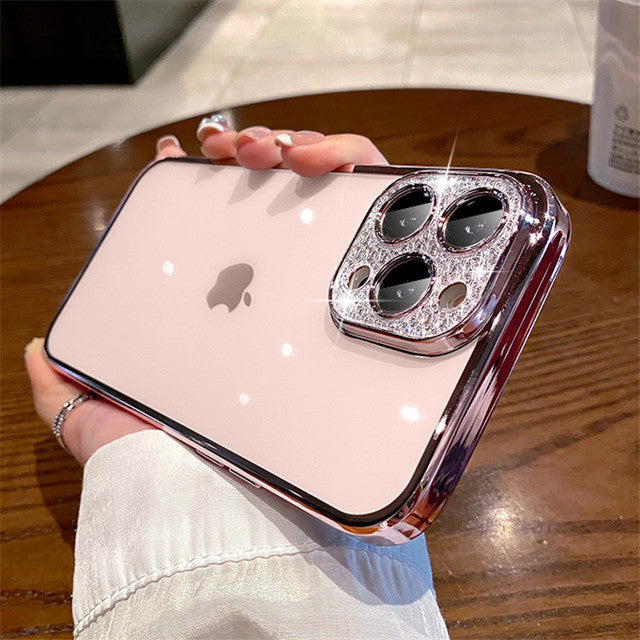 Premium Case für iPhone "Glitter", Handyhülle Handyhüllen